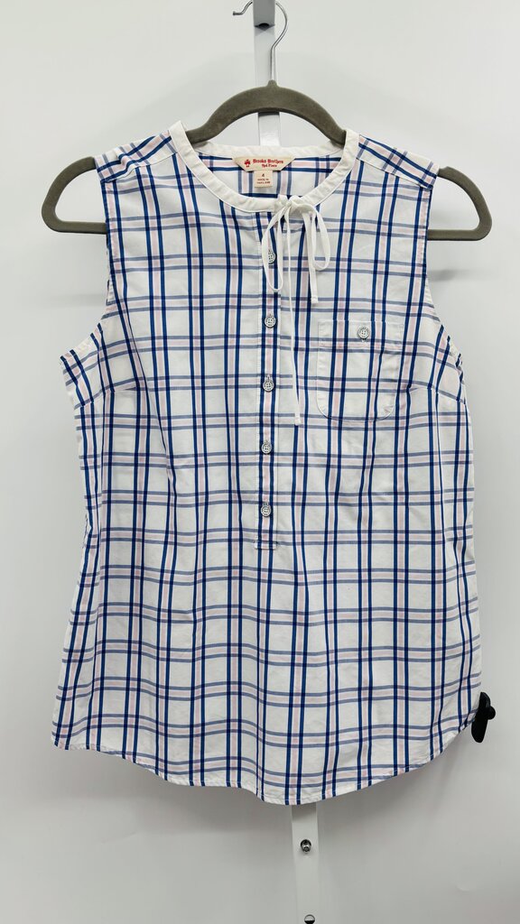 Brooks Brothers Top White multi 4