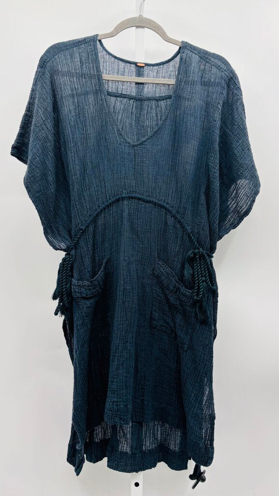 Free People Tunic Navy OS
