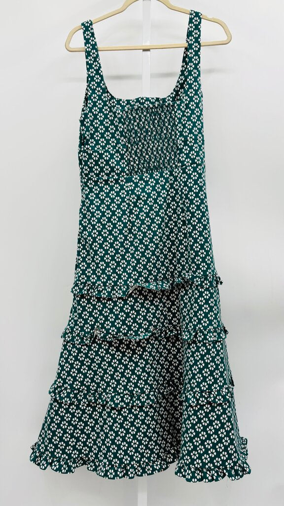 Anthropologie Maxi Dress Green L