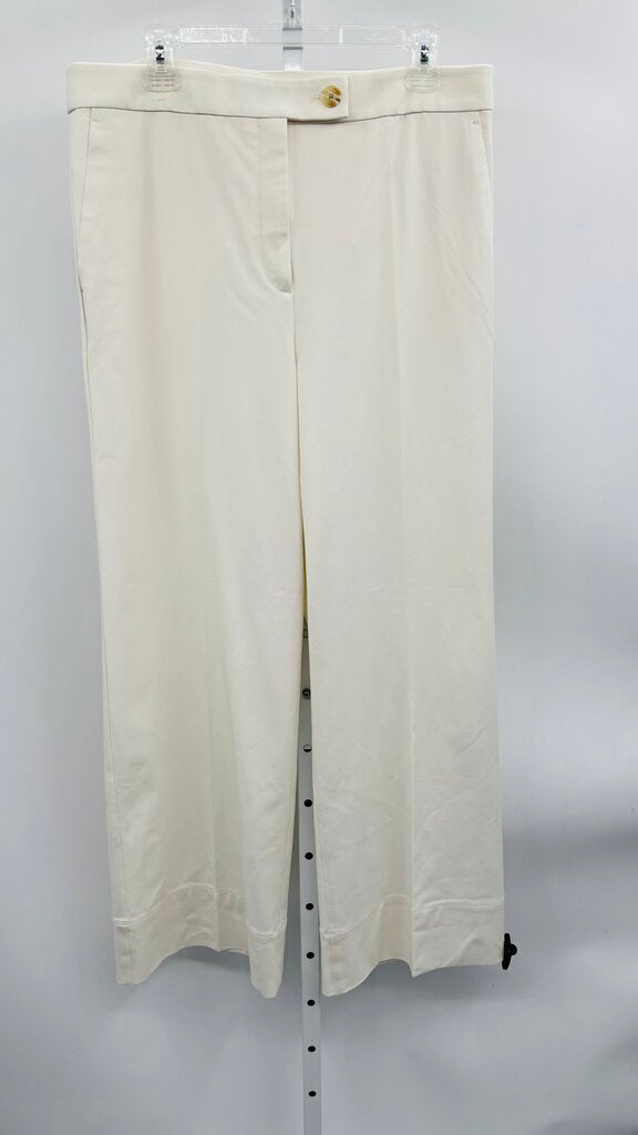 Ann Taylor Pants Wide Leg White 14
