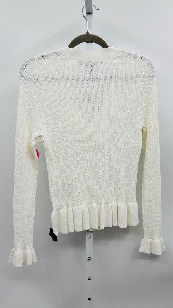 WHBM Cardigan White M