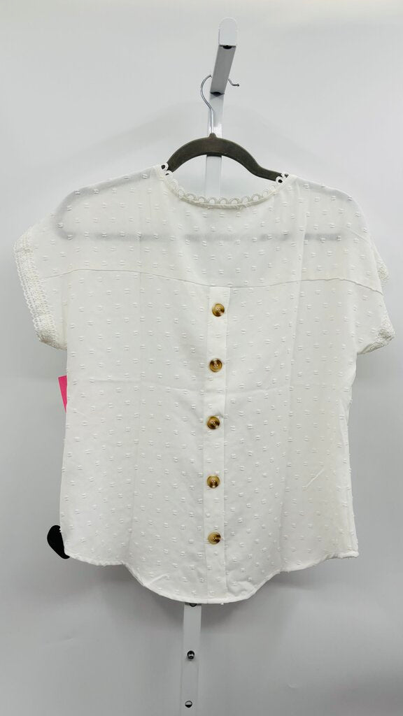 Blu Pepper Top White S
