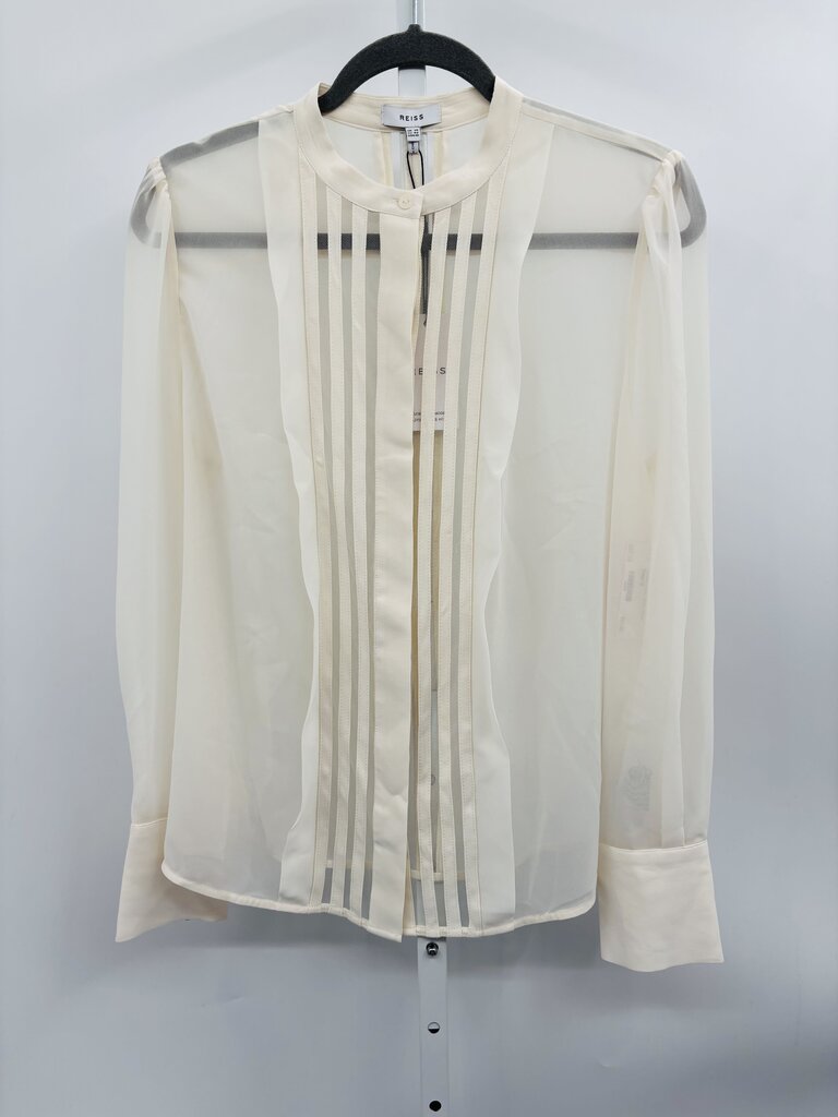 Reiss Blouse Beige 10