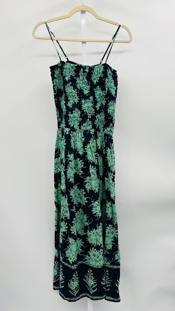 J. Crew Maxi Dress Navy S