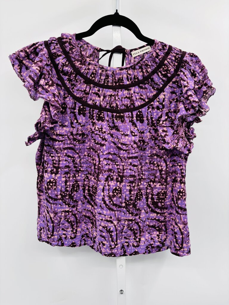 Ulla Johnson Top Purple 6