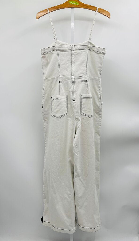 Pilcro Overalls White 16