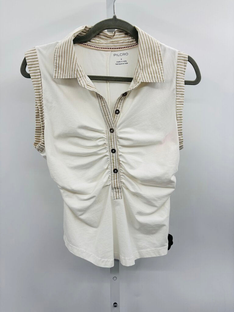Pilcro Top White S
