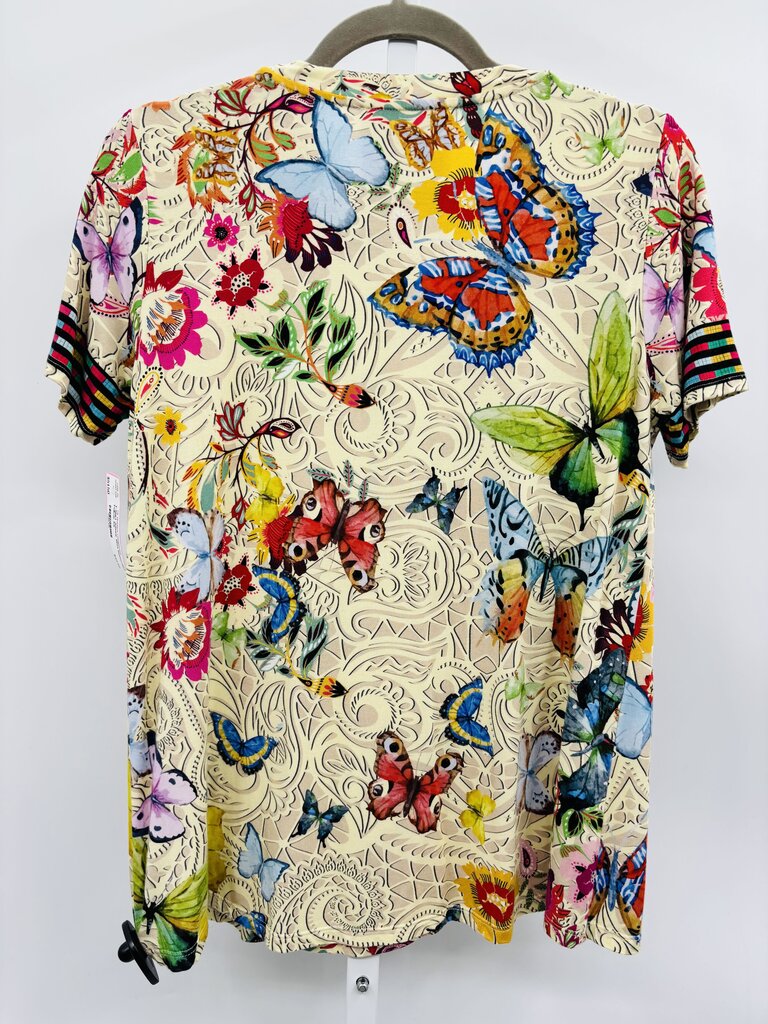 Johnny Was T-Shirt Yellow XS