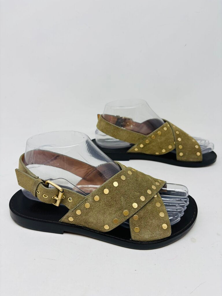 Madewell Sandals Green 6