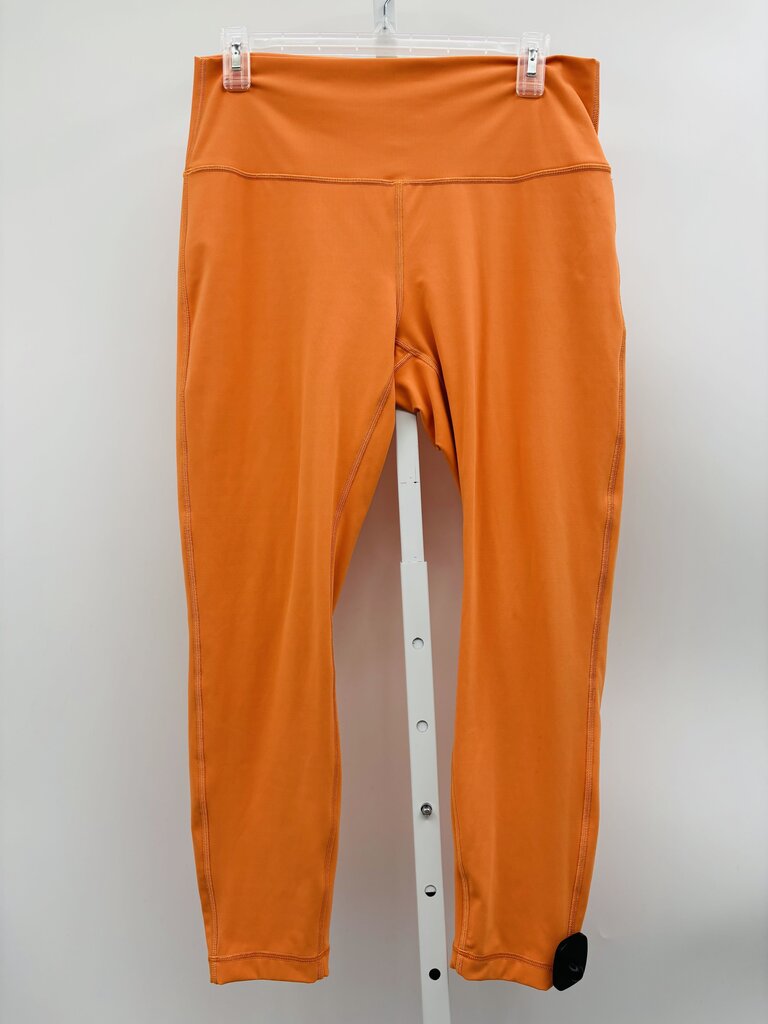 Lululemon Active Leggings Orange 12