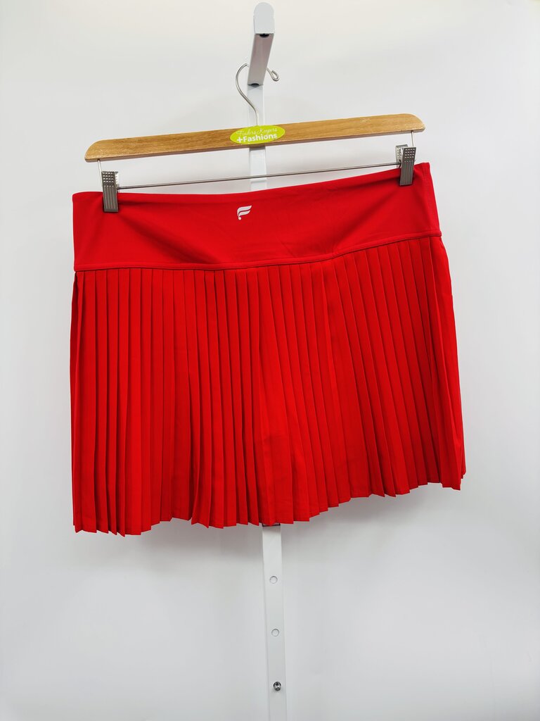 Fabletics Active Skirt Plus Red 1X