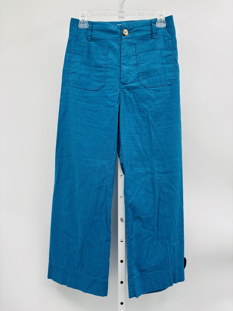 Maeve Pants Wide Leg Blue 6