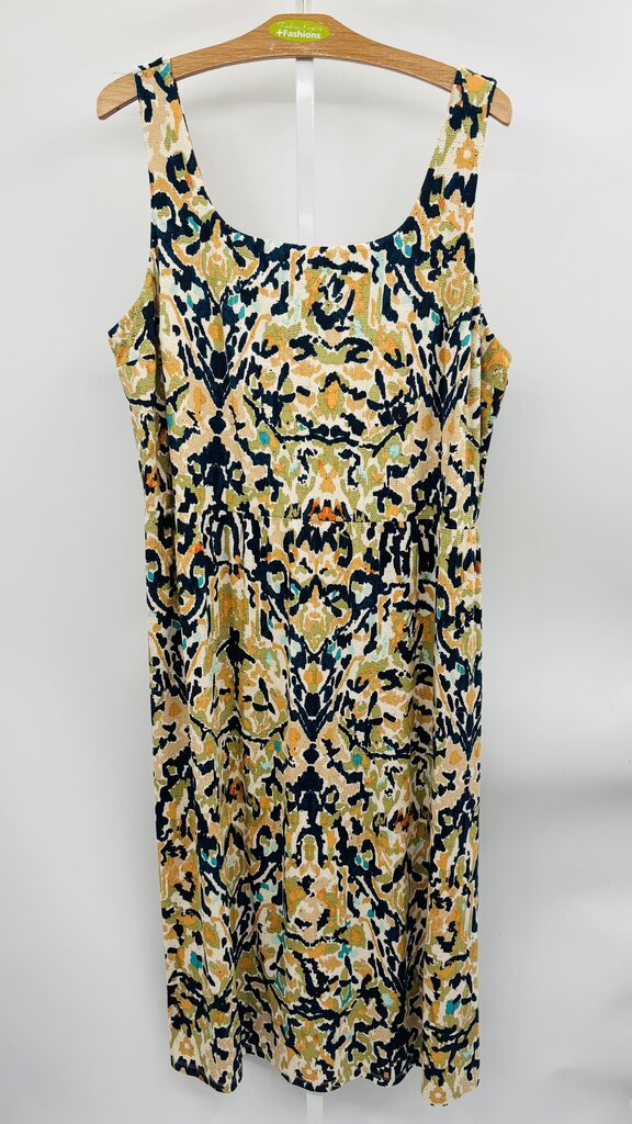 Nic + Zoe Maxi Dress Plus Multi 3X