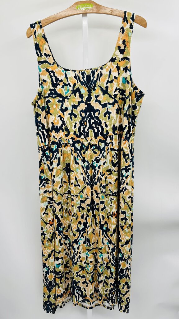 Nic + Zoe Maxi Dress Plus Multi 3X
