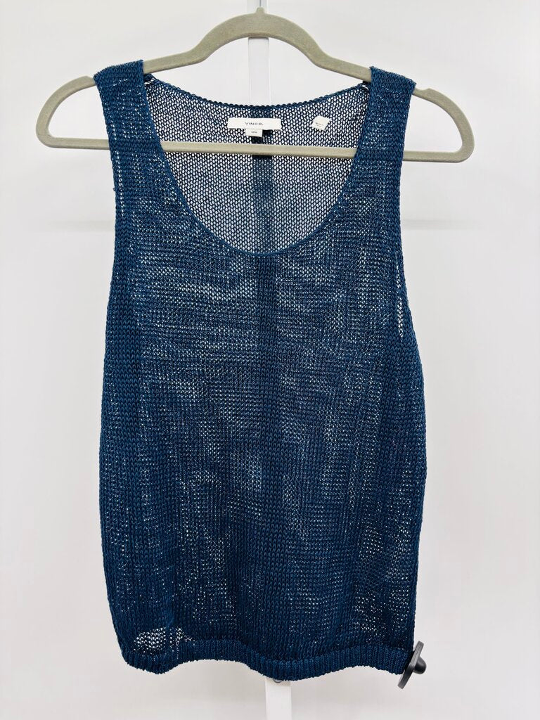 Vince Sweater Vest Navy M