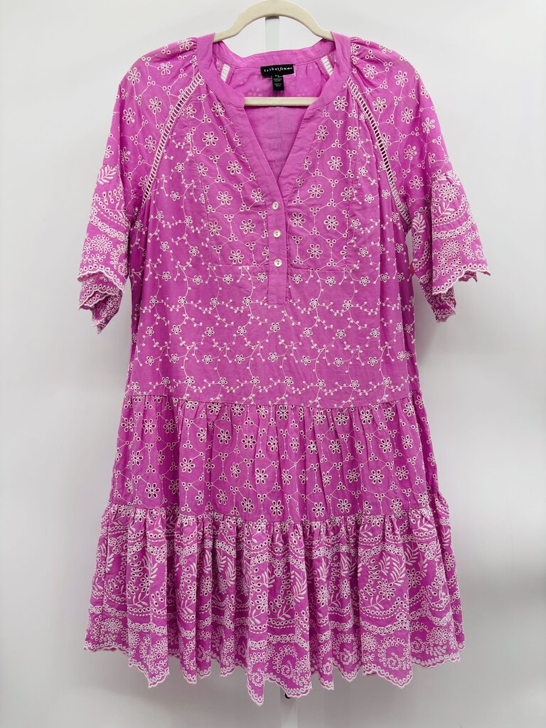 Tribal Dress Pink S