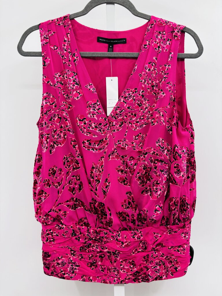 WHBM Top Pink M