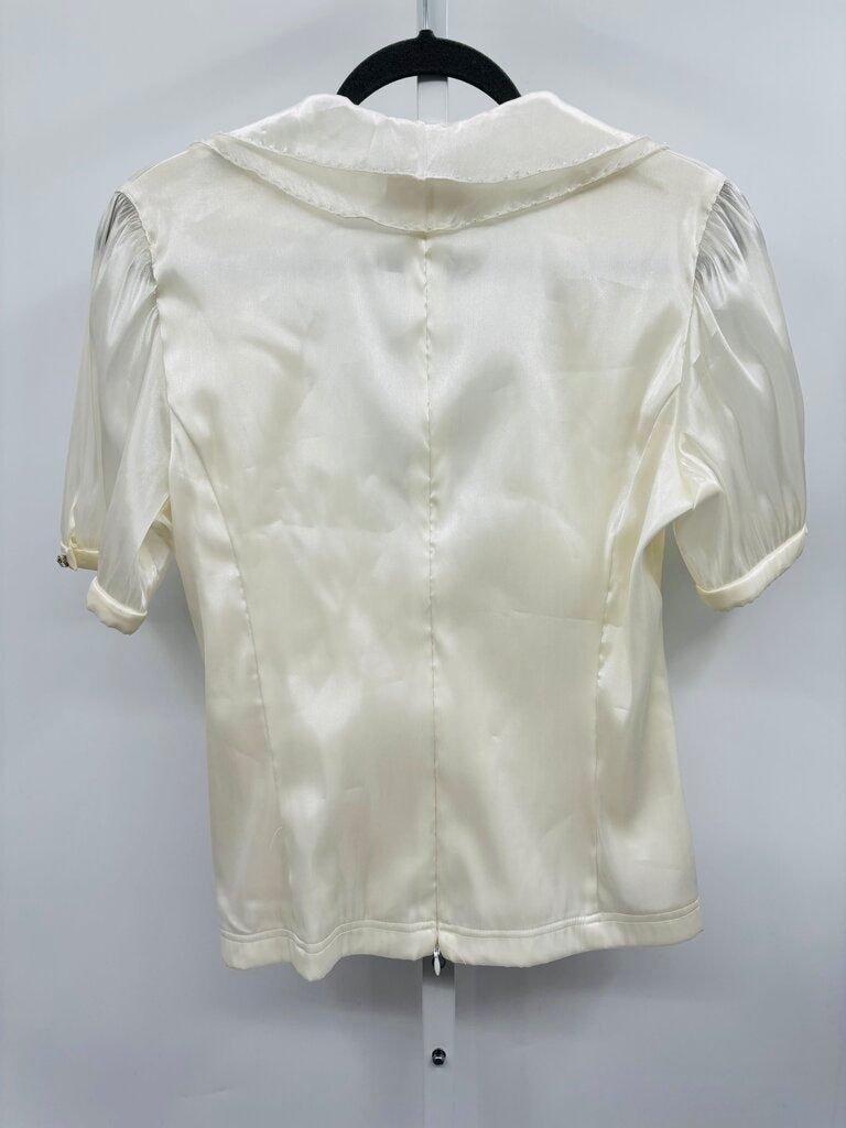 Victor Costa Blouse Ivory 10