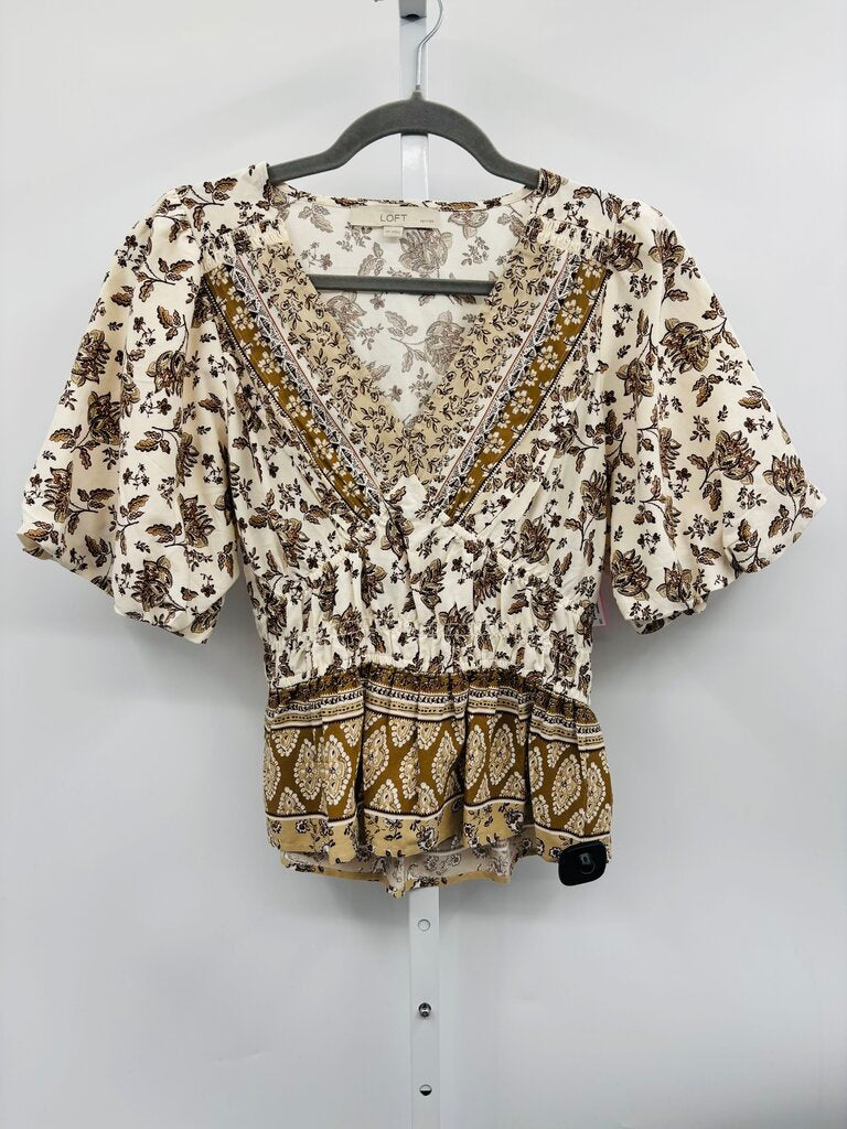 Loft Blouse Brown M