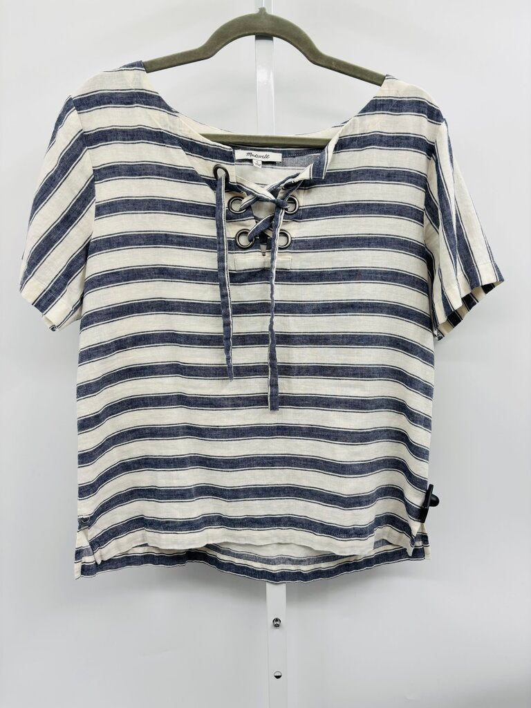 Madewell Top Navy S