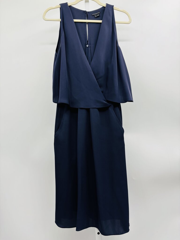 Theory Dress Navy 10