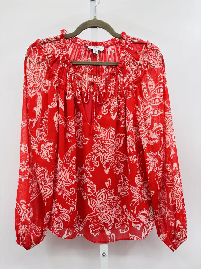 Evereve Blouse Red S