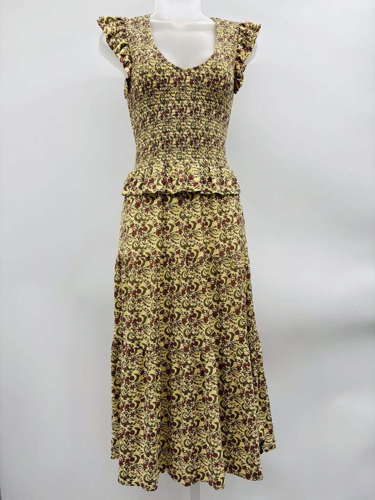 Nation Maxi Dress Yellow S