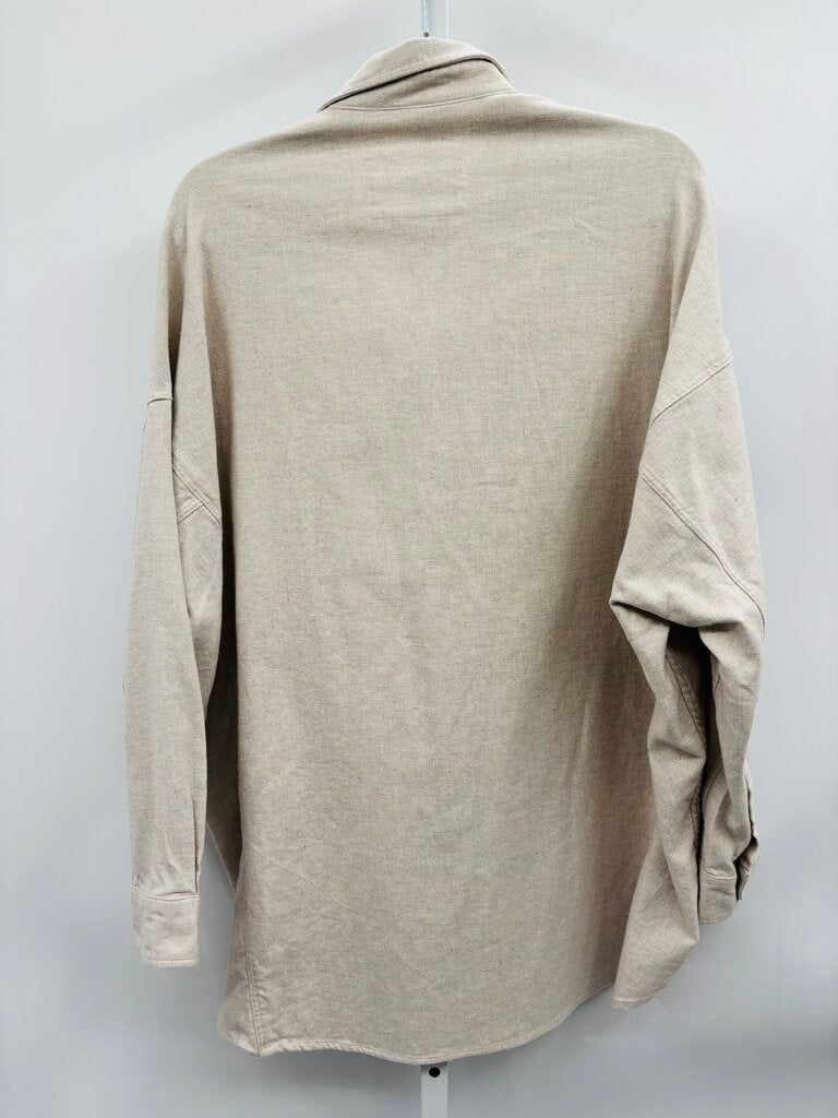 Frank & Eileen Shirt Beige S