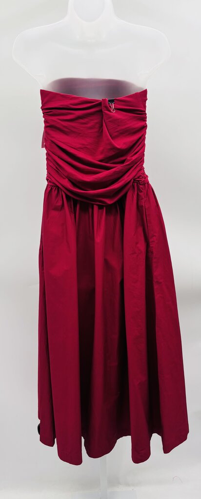 Loft Dress Burgundy M
