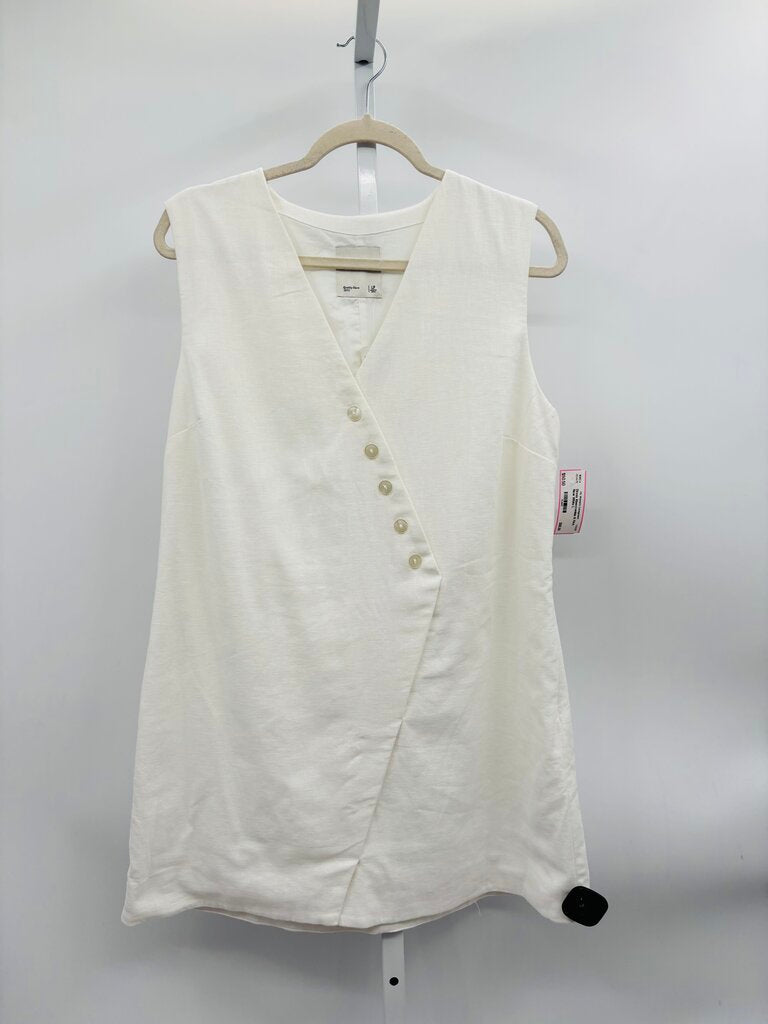 Abercrombie & Fitch Dress White L