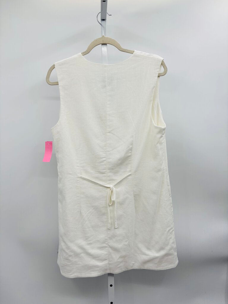 Abercrombie & Fitch Dress White L