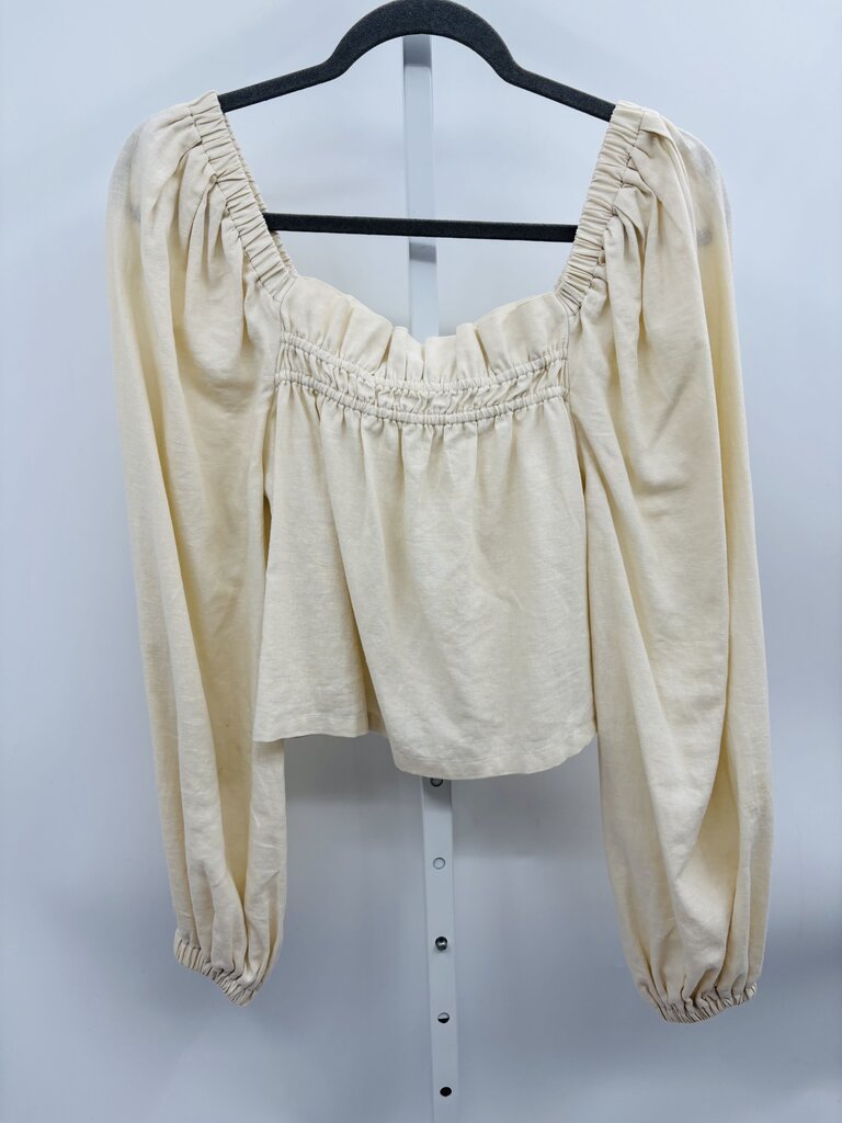 Open Edit Top Beige S