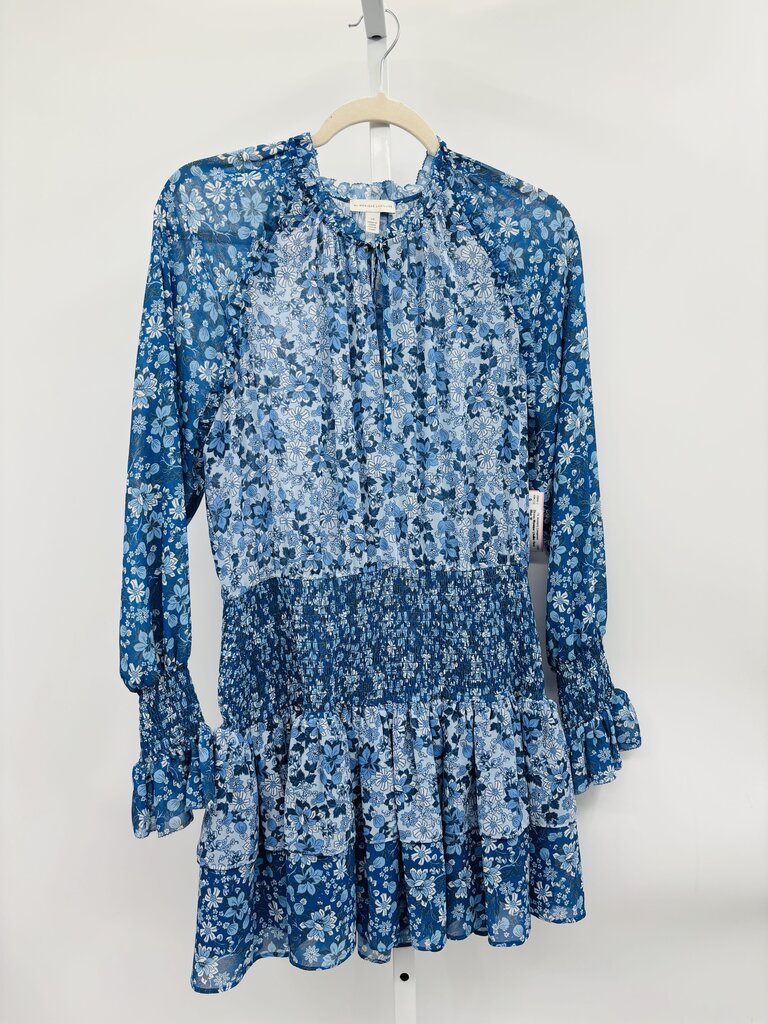 Monique Lhuillier Dress Blue 10
