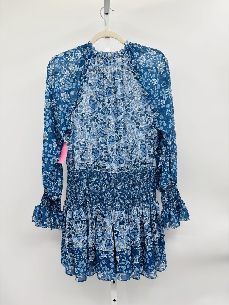 Monique Lhuillier Dress Blue 10