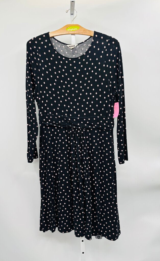 Boden Dress Navy/Pink 16