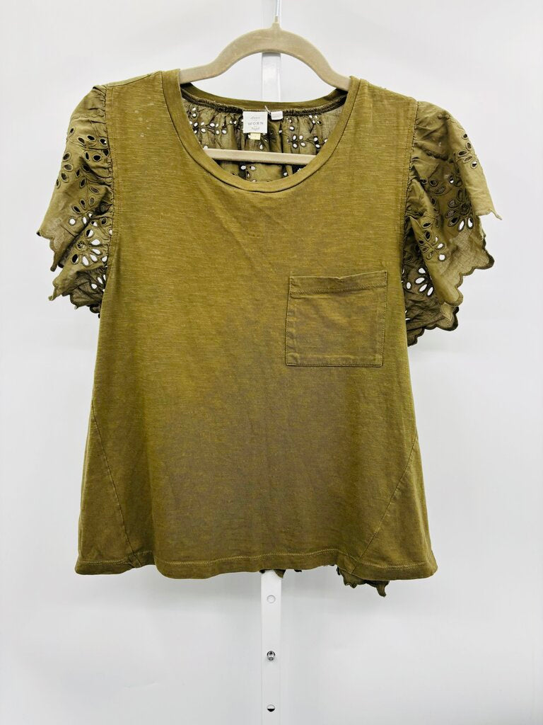 Seen Worn Kept Top Green S