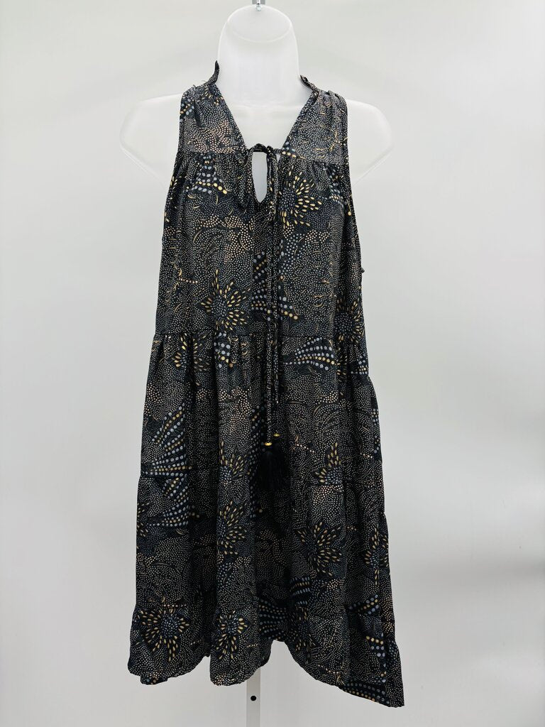 Paani Dress Blue/Gold S