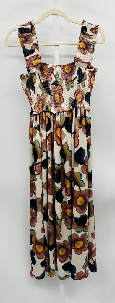 Jacquie The Label Dress Cream/Brown S