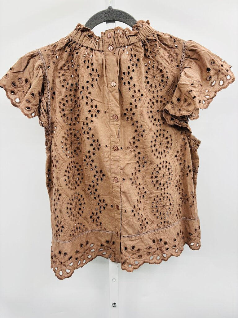 Jennifer & Grace Top Brown M