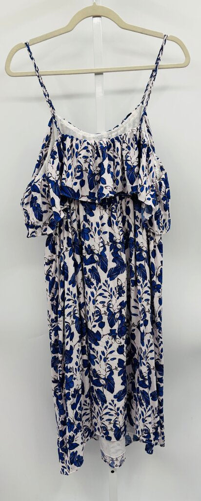 Celina Moon Dress White/Blue XL