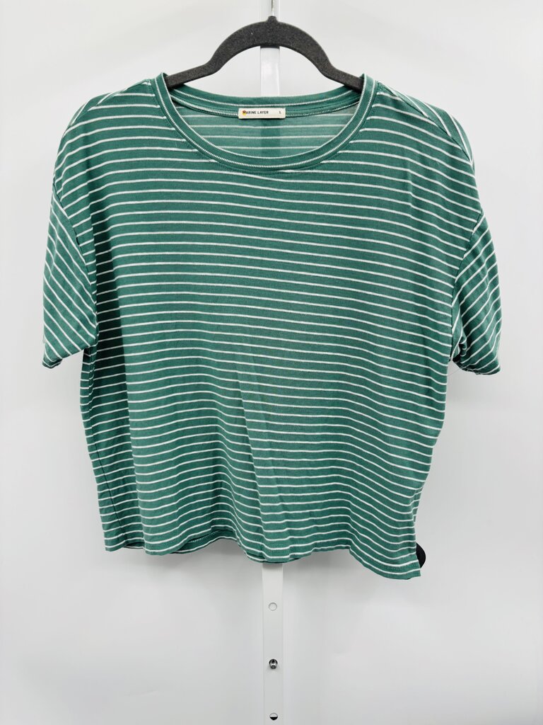Marine Layer Shirt Green L