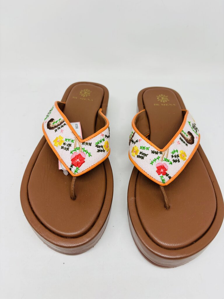 De Siena Sandals Brown 8.5