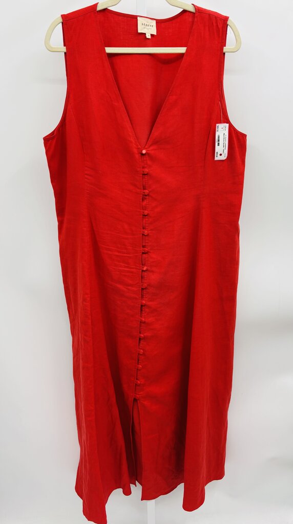 Sezane Maxi Dress Red L