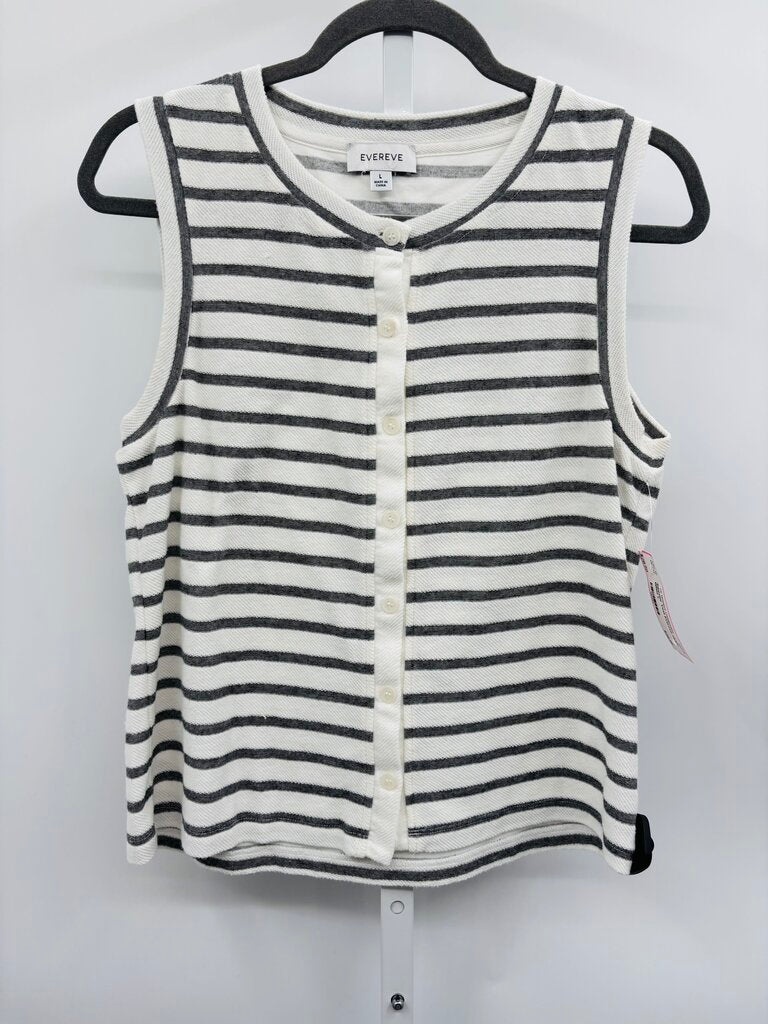 Evereve Sweater Vest White L