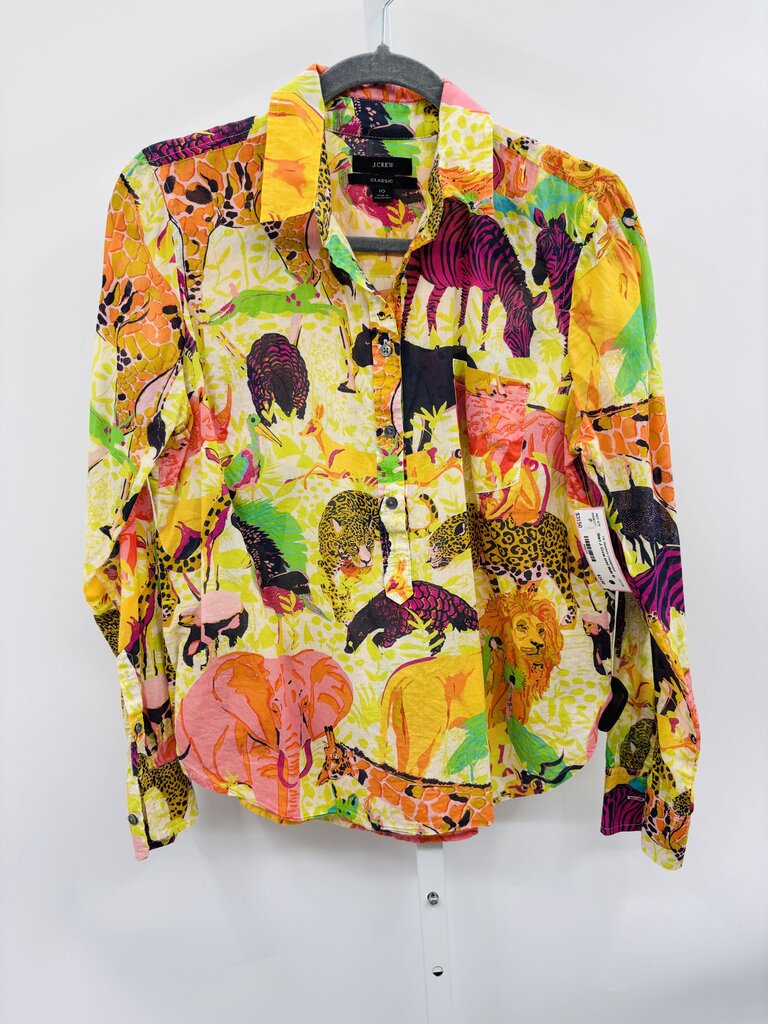 J. Crew Shirt Multi 10
