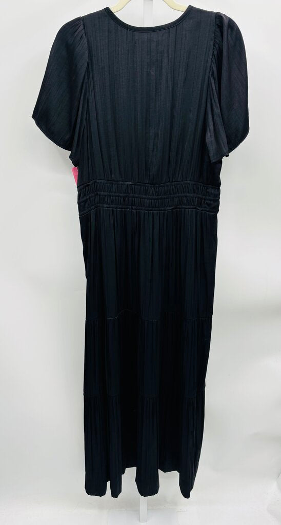 Anthropologie Maxi Dress Black L