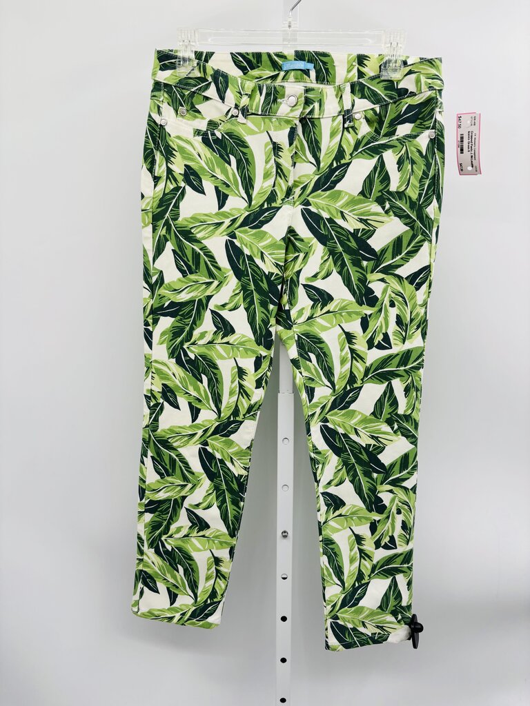 J. McLaughlin Cropped Pants Green 6