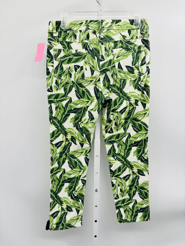 J. McLaughlin Cropped Pants Green 6