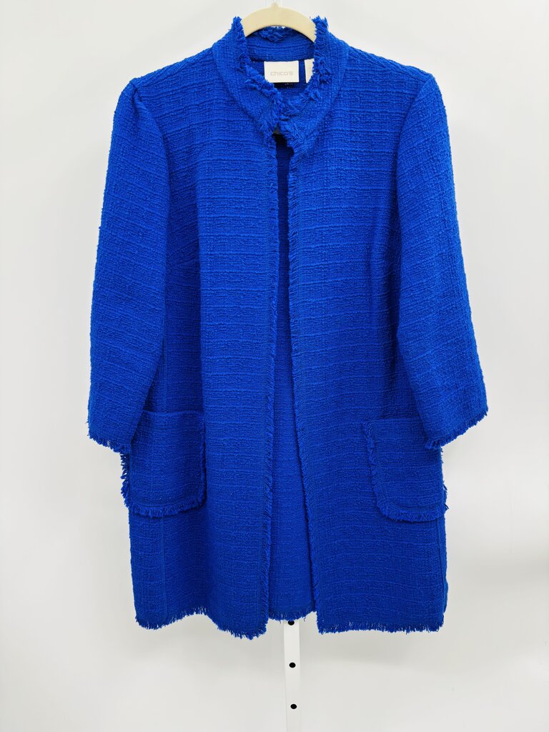 Chico's Coat Blue M