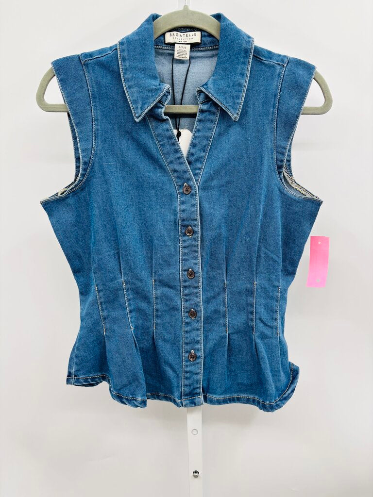 Bagatelle Top Denim S